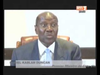 ICI 2014: Conférence de presse du 1er ministre Duncan avant l'ouverture du Forum