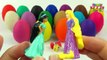 Many Play Doh Eggs Surprise Disney Princess Hello Kitty Minnie Mickey Mouse Little Pony For Kids