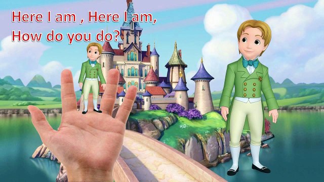 Sofia The First Finger Family Nursery Rhyme Childrens Babies Songs