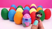 Play Doh Eggs Peppa Pig Surprise Egg Angry Birds Mickey Mouse Frozen Disney Princess Surprise Eggs