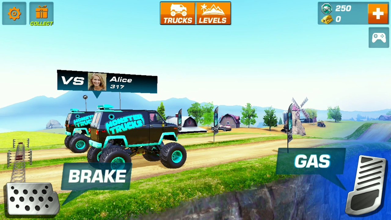 Monster Trucks Racing Android Gameplay