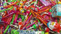 A lot of New Candy Laffy Taffy Minions Surprise Eggs Starburst Trolli & More