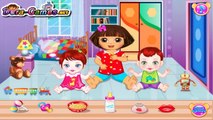 Dora Games / Babies Care Games / Juegos de Dora la Exploradora Para Niños y Niñas