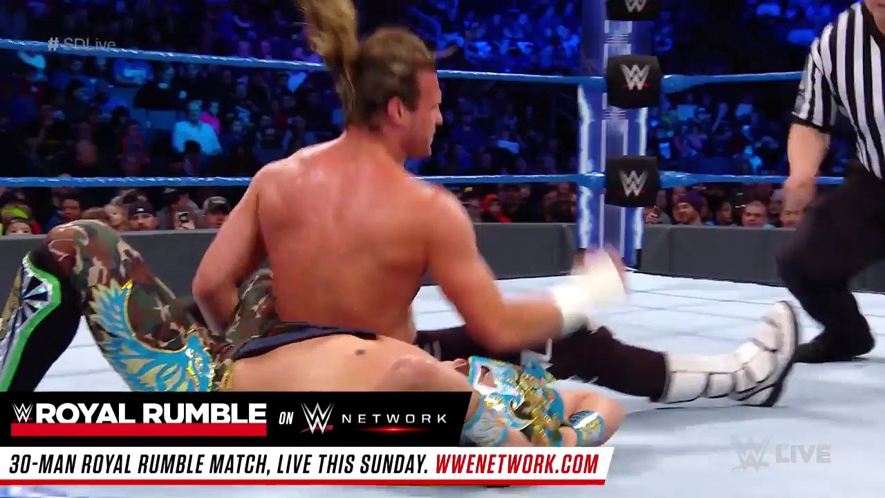 SmackDown 24/01/2017 || Kalisto vs. Dolph Ziggler || SmackDown  Jan. 24, 2017