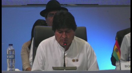Morales aplaude "fracaso" del TPP además de atacar globalización