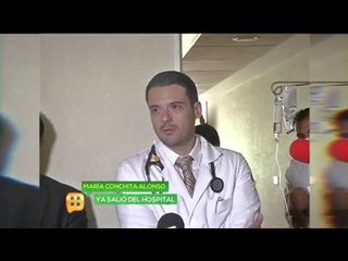 María Conchita Alonso ya salió del hospital