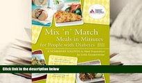 Audiobook  Mix  n  Match Meals in Minutes for People with Diabetes: A No-Brainer Solution to Meal