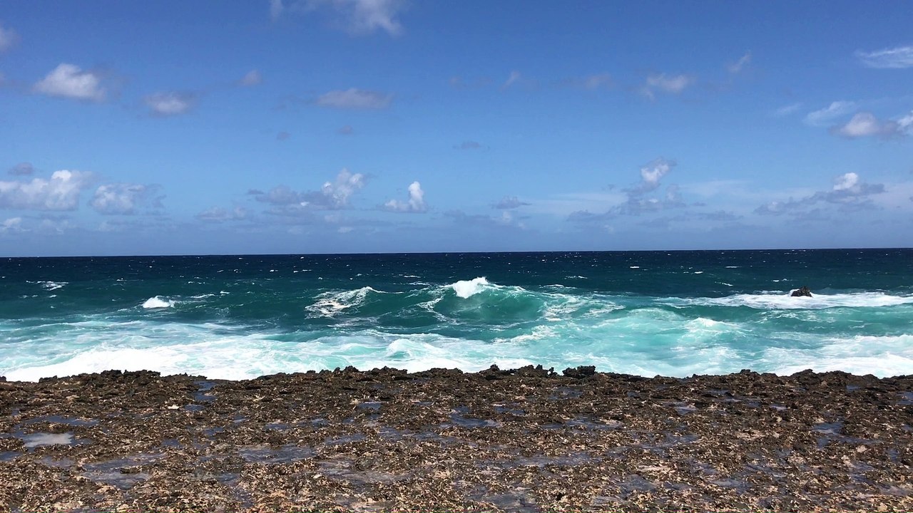 Beautiful ocean in Aruba