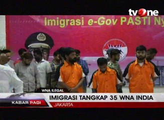 Penyelundupan 35 WNA India Digagalkan