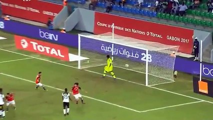 هدف محمد صلاح في غانا 1-0 كاس الأمم الأفريقية 2017