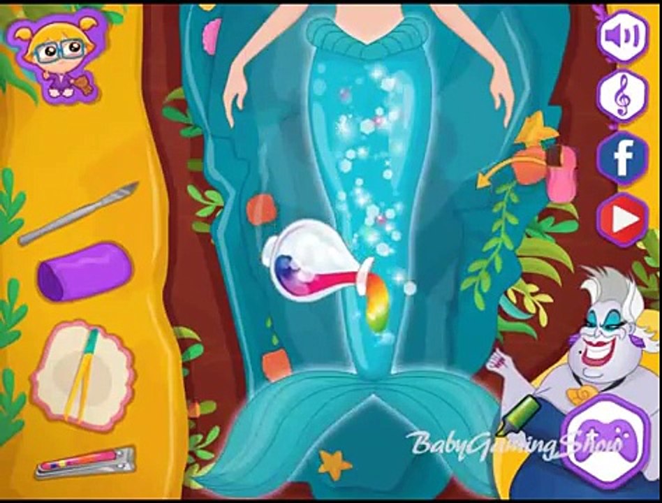 Ariels Legs Surgery - Lets Help Ariel In Leg Surgery Game