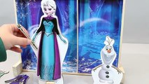 겨울왕국 패션 인형 옷갈아입기 장난감 Disney Frozen Fever Princess Elsa Dress up Doll Magnet Snowgies Toy YouTube