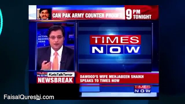 Dawood ibrahim in Karachi Faisal Qureshi Classic Beating Of Arnab Goswami