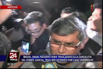 Caso Odebrecht: solicitarán 18 meses de prisión preventiva para Miguel Ángel Navarro