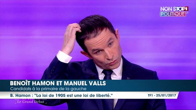 Primaire à gauche – le débat : quand Benoît Hamon recadre Gilles Bouleau… et répond à côté de la question