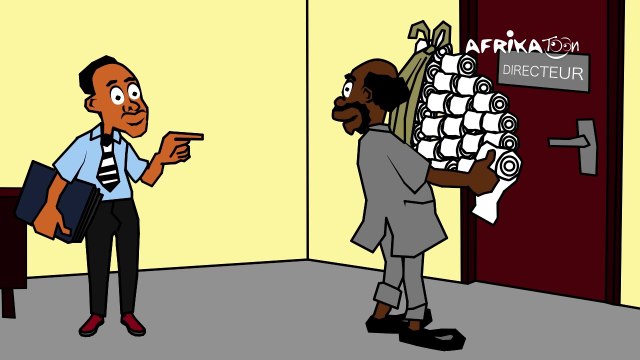 LA BLAGUE DU JOUR - Patron aux toilettes (ESSAYEZ DE NE PAS RIRE! )