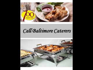 Call Baltimore Caterers