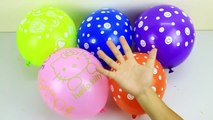 5 Mega Balloons Learn Colors Insects Balloons The Balloons Popping Show Finger Family Nursery Rhymes