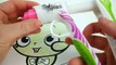 Shopkins Play Doh DohVinci Art Studio Design Apple Blossom with Play Doh Vinci Dibujar con Plastilin