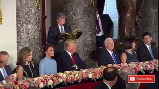 Donald Trump Inaugural Luncheon Dinner on Inauguration Day 2017 ✔