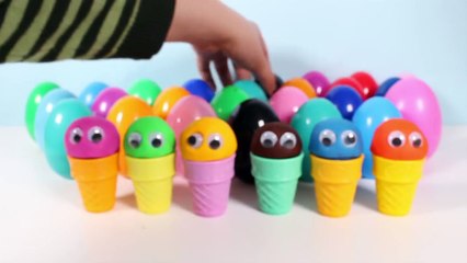 Download Video: Play Doh Surprise Ice Creams Video Play-Doh Ice Cream Cones Surprise Eggs Play Food Toy Videos