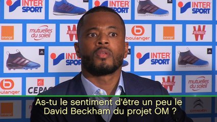 OM - Evra se la joue comme Beckham