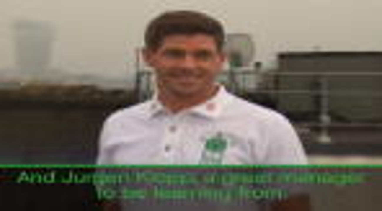 Gerrard 'excited' to be working alongside Klopp