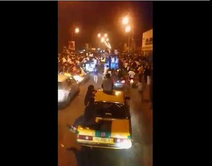 Liesse populaire à Banjul