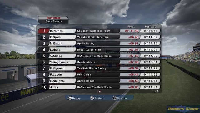 SBK®09 - Championships #1 Phillip Island, race 1 replay