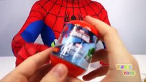 Spiderman Giant Egg Surprise Spiderman in Real Life Play Doh Egg Lego Minecraft Hulk Jurassic World