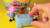 Peppa Pig Play Doh Ice Cream Candy Treats with George Ice Cream Time and Sweet Shoppe Play