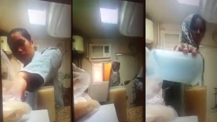 Une femme cocue ajoute son urine dans le jus d'orange de son mari !