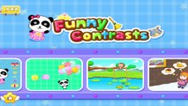 Babybus Little Panda | Funny Contrasts - Educational Games for Children to Learn and to Play