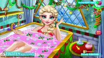 Disney Frozen Games The Beauty Princess Elsa Spa Bath - Baby Videos Games for Kids