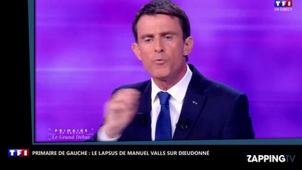 Primaire de gauche : Le lapsus de Manuel Valls sur Dieudonné, Twitter s’enflamme (Vidéo)