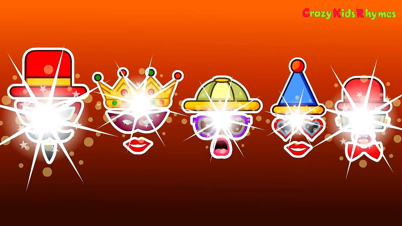 The Finger Family Funny Mask Family Nursery Rhyme | Funny Mask Finger Family Songs