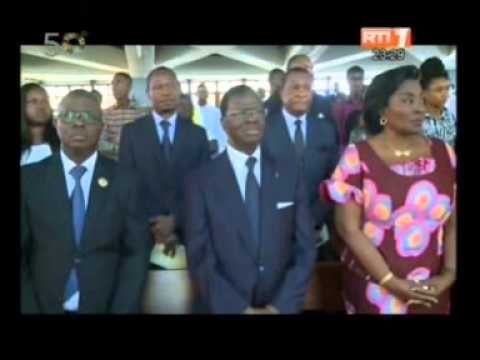 Hommage à Nelson Mandela: la Cote d'Ivoire lui rend hommage par une messe d'action de grace