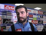 Coppa Italia, Napoli-Fiorentina 1-0 - Intervista ad Albiol (25.01.17)