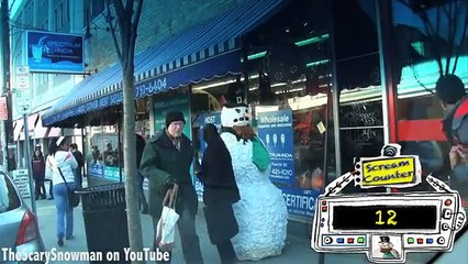 Funny Scary Snowman Prank - Season 1 Episode 8
