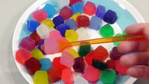 DIY How to Make Colors Block ABC Alphabet Jelly Gummy Pudding Learn Colors Slime Clay