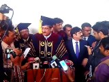 Sindh Chief Minister Talks to Media at Jamshoro