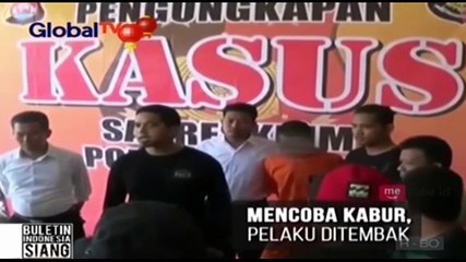 Coba Kabur, Polisi Tembak Pelaku Pemerkosaan