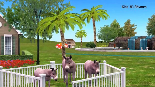 Животных Мультфильмы семья палец рифмы | учить стишки палец семейные животные мультики для детей