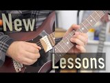 Three New Lessons In My Store - Blues Licks, Sweeping & Industry Advice
