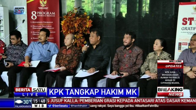 Breaking News: MK Tanggapi OTT KPK Terhadap Patrialis Akbar