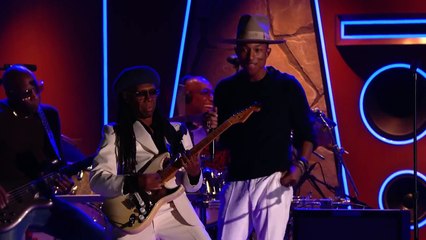 WARREN FU - DAFT PUNK (GET LUCKY LIVE, feat. PHARRELL WILLIAMS & STEVIE WONDER) - GRAMMY AWARDS