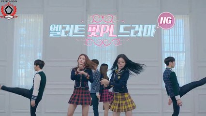 [Türkçe Altyazılı] PENTAGON ve I.O.I Elite Uniform Drama - Çekim Hatalar