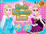 ♥ Elsa Frozen Games Frozen Elsa In Princess Power Dressup GamePlay ♥