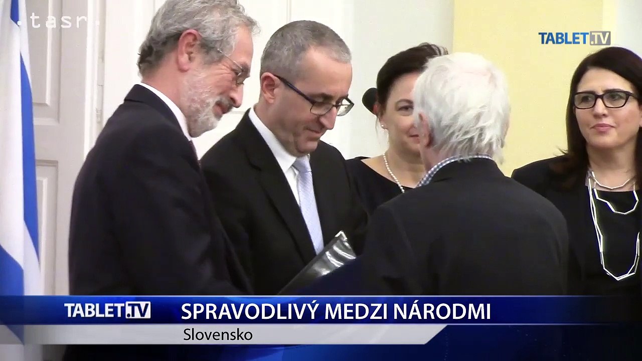 Izrael ocenil sedem Slovákov. Získali titul Spravodlivý medzi národmi