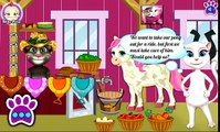 My Little Pony visiting Talking Tom Cat and Angela. Cartoons # 2016. Tom And Angela Pony Care